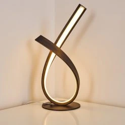 Hofstein Tischleuchte Medle LED Rostfarben, 1-flammig -Günstiges Tischlampen Geschäft tischleuchte medle h3007839 15