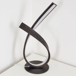 Hofstein Tischleuchte Medle LED Rostfarben, 1-flammig -Günstiges Tischlampen Geschäft tischleuchte medle h3007839 3