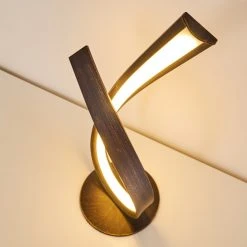 Hofstein Tischleuchte Medle LED Rostfarben, 1-flammig -Günstiges Tischlampen Geschäft tischleuchte medle h3007839 7