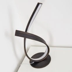 Hofstein Tischleuchte Medle LED Rostfarben, 1-flammig -Günstiges Tischlampen Geschäft tischleuchte medle h3007839 8