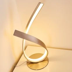 Hofstein Tischleuchte Medle LED Nickel-Matt, 1-flammig 34 Hofstein Tischleuchte Medle LED Nickel-Matt, 1-flammig -Günstiges Tischlampen Geschäft tischleuchte medle h3007846 13