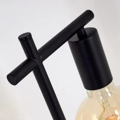 Hofstein Tischleuchte Pamunkey Schwarz, 1-flammig -Günstiges Tischlampen Geschäft tischleuchte pamunkey h3362273 13