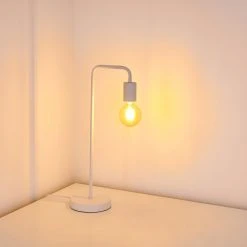 Hofstein Tischleuchte Valcolla Weiß, 1-flammig -Günstiges Tischlampen Geschäft tischleuchte valcolla h3285282 do1 13