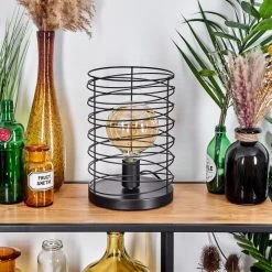 Hofstein Tobuna Tischleuchte Schwarz, 1-flammig 23 Hofstein Tobuna Tischleuchte Schwarz, 1-flammig -Günstiges Tischlampen Geschäft tobuna tischleuchte h3566794 10