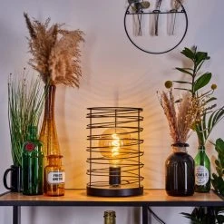 Hofstein Tobuna Tischleuchte Schwarz, 1-flammig 19 Hofstein Tobuna Tischleuchte Schwarz, 1-flammig -Günstiges Tischlampen Geschäft tobuna tischleuchte h3566794 6