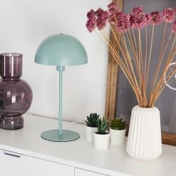 Hofstein Tom Kings Tischleuchte Grün, Weiß, 1-flammig -Günstiges Tischlampen Geschäft tom kings tischleuchte h3396148 8