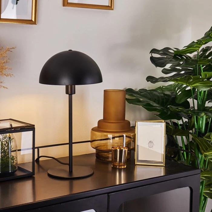 Hofstein Tom Kings Tischleuchte Schwarz, Weiß, 1-flammig 13 Hofstein Tom Kings Tischleuchte Schwarz, Weiß, 1-flammig – Bild 11