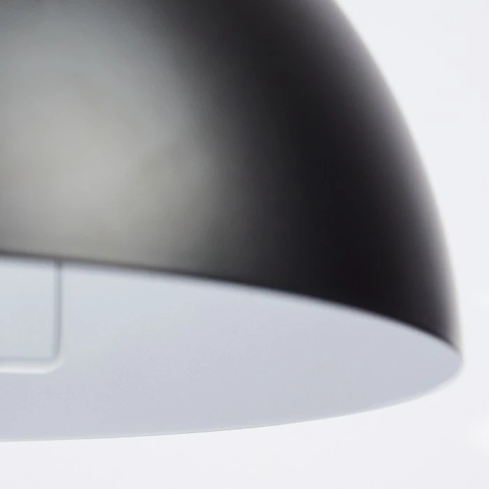 Hofstein Tom Kings Tischleuchte Schwarz, Weiß, 1-flammig 5 Hofstein Tom Kings Tischleuchte Schwarz, Weiß, 1-flammig – Bild 3