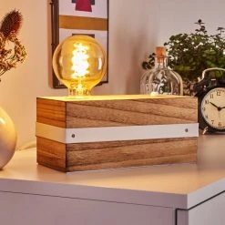 Hofstein Torrevieja Tischleuchte Weiß, Holz hell, 1-flammig 28 Hofstein Torrevieja Tischleuchte Weiß, Holz hell, 1-flammig -Günstiges Tischlampen Geschäft torrevieja tischleuchte h3368732 12