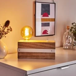 Hofstein Torrevieja Tischleuchte Weiß, Holz hell, 1-flammig 23 Hofstein Torrevieja Tischleuchte Weiß, Holz hell, 1-flammig -Günstiges Tischlampen Geschäft torrevieja tischleuchte h3368732 7