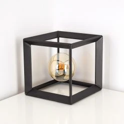 Hofstein Traryd Tischleuchte Schwarz, 1-flammig -Günstiges Tischlampen Geschäft traryd tischleuchte h3362693 3