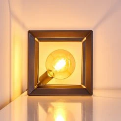 Hofstein Traryd Tischleuchte Schwarz, 1-flammig -Günstiges Tischlampen Geschäft traryd tischleuchte h3362693 6