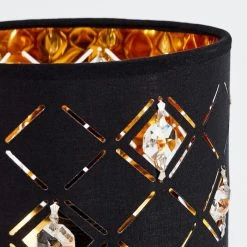 Hofstein Trasancos Tischleuchte Schwarz, 1-flammig -Günstiges Tischlampen Geschäft trasancos tischleuchte h3398555 5