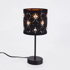 Hofstein Trasancos Tischleuchte Schwarz, 1-flammig -Günstiges Tischlampen Geschäft trasancos tischleuchte h3398555 7