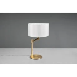 Trio Leuchten Trio Cassio Tischleuchte Messing, 1-flammig -Günstiges Tischlampen Geschäft trio cassio tischleuchte 514400108 2