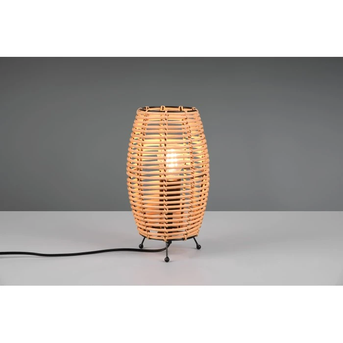 Trio Leuchten Trio Inga Tischleuchte Naturfarben, 1-flammig 3 Trio Leuchten Trio Inga Tischleuchte Naturfarben, 1-flammig