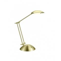 Trio Leuchten CALCIO Tischleuchte LED Messing, 1-flammig -Günstiges Tischlampen Geschäft trio leuchten calcio tischleuchte 572410108 1