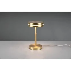 Trio Leuchten Franklin Tischleuchte LED Messing, 1-flammig