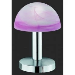 Trio Leuchten FYNN Tischleuchte Nickel-Matt, 1-flammig