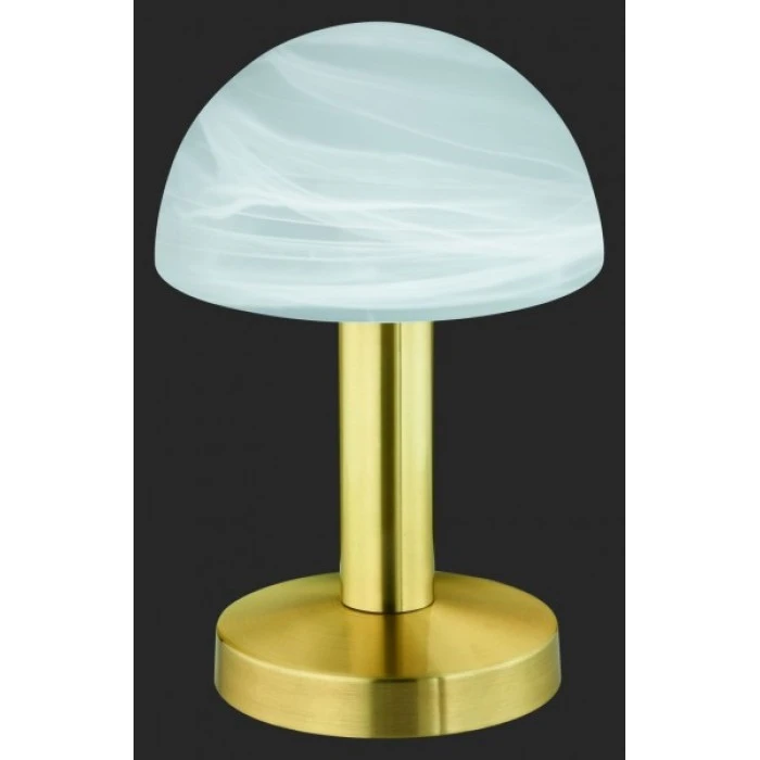 Trio Leuchten FYNN Tischleuchte Messing, 1-flammig 3 Trio Leuchten FYNN Tischleuchte Messing, 1-flammig