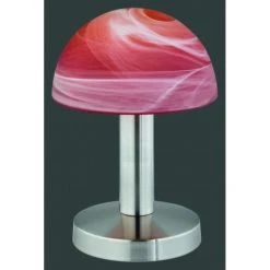 Trio Leuchten FYNN Tischleuchte Nickel-Matt, 1-flammig