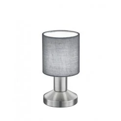 Trio Leuchten GARDA Tischleuchte Nickel-Matt, 1-flammig