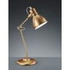 Trio Leuchten JASPER Tischleuchte Messing, 1-flammig -Günstiges Tischlampen Geschäft trio leuchten jasper tischleuchte 500500104 0