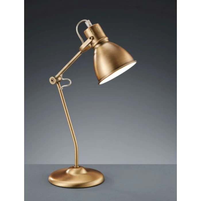 Trio Leuchten JASPER Tischleuchte Messing, 1-flammig 3 Trio Leuchten JASPER Tischleuchte Messing, 1-flammig