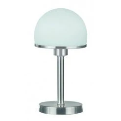 Trio Leuchten JOOST Tischleuchte Nickel-Matt, Edelstahl, 1-flammig