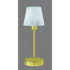 Trio Leuchten LUIS Tischleuchte Messing, 1-flammig