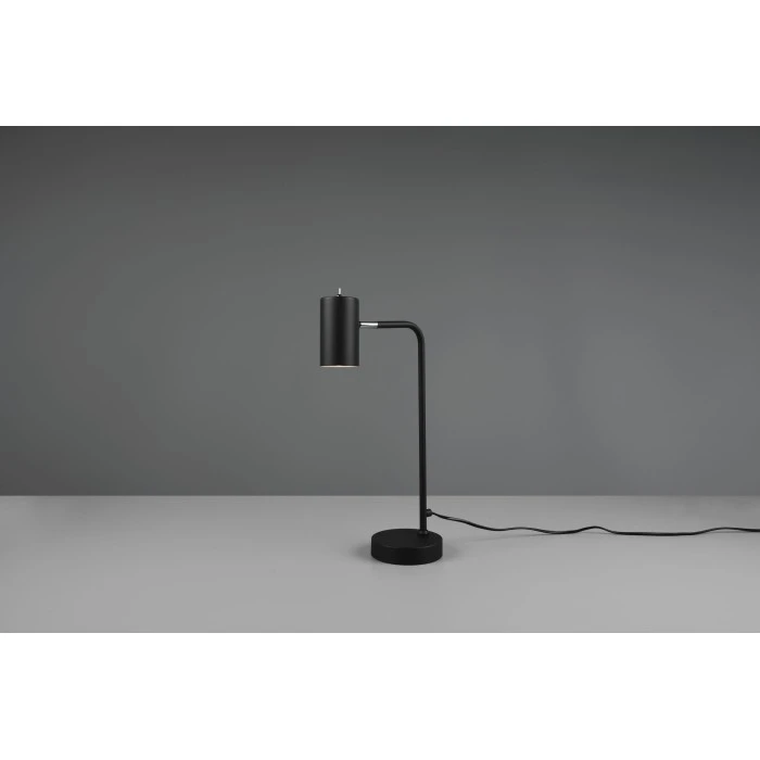 Trio Leuchten Marley Tischleuchte Schwarz, 1-flammig 5 Trio Leuchten Marley Tischleuchte Schwarz, 1-flammig – Bild 3