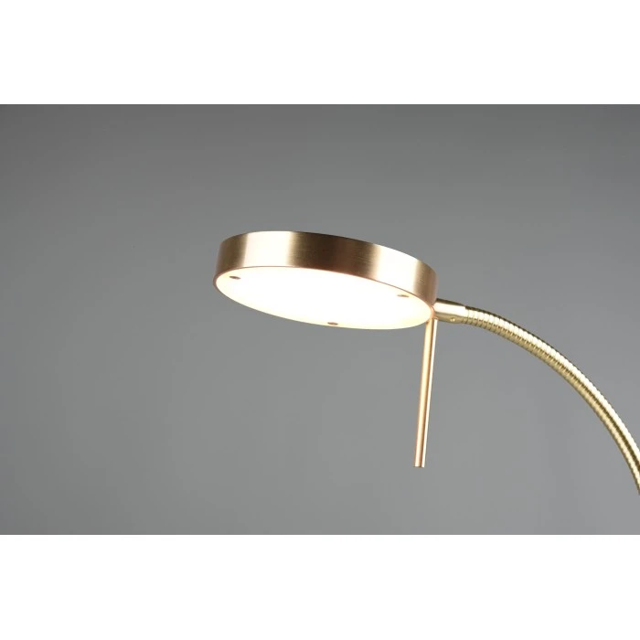 Trio Leuchten Monza Tischleuchte LED Messing, 1-flammig 5 Trio Leuchten Monza Tischleuchte LED Messing, 1-flammig – Bild 3