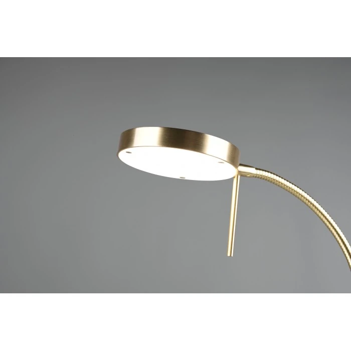 Trio Leuchten Monza Tischleuchte LED Messing, 1-flammig 7 Trio Leuchten Monza Tischleuchte LED Messing, 1-flammig – Bild 5