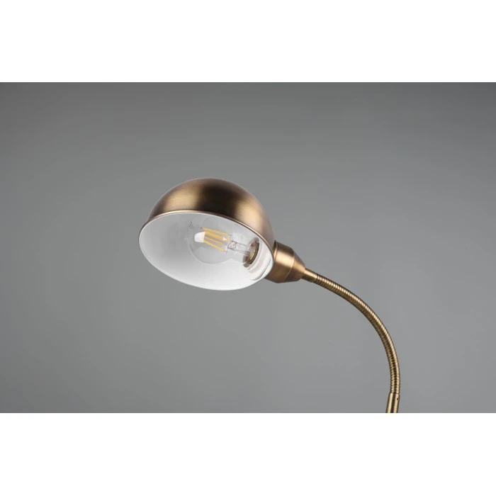 Trio Leuchten Perry Tischleuchte Altmessing, 1-flammig 10 Trio Leuchten Perry Tischleuchte Altmessing, 1-flammig – Bild 8