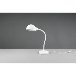 Trio Leuchten Perry Tischleuchte Wei&szlig;, 1-flammig -Günstiges Tischlampen Geschäft trio leuchten perry tischleuchte 504900131 6