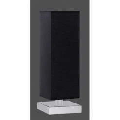 Trio Leuchten PIET Tischleuchte Nickel-Matt, 1-flammig