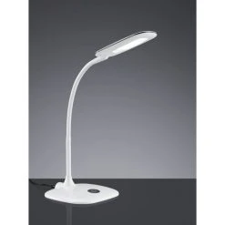 Trio Leuchten POLLY Tischleuchte LED Weiß, 1-flammig