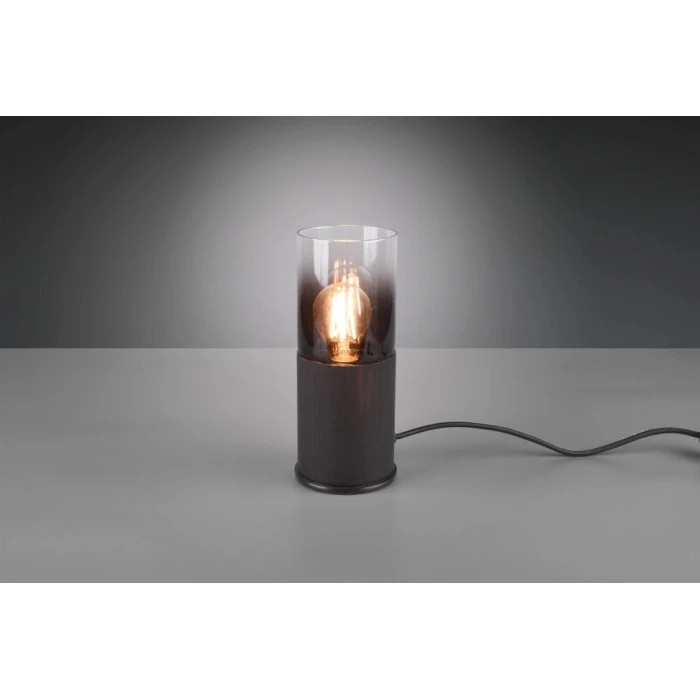 Trio Leuchten ROBIN Tischleuchte Schwarz, 1-flammig 4 Trio Leuchten ROBIN Tischleuchte Schwarz, 1-flammig – Bild 2