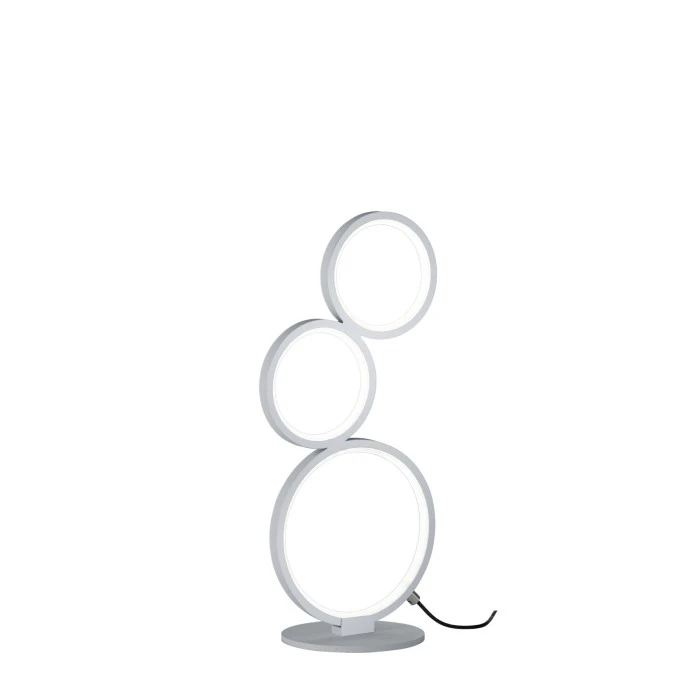 Trio Leuchten Rondo Tischleuchte LED Silber, 1-flammig 4 Trio Leuchten Rondo Tischleuchte LED Silber, 1-flammig – Bild 2
