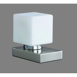 Trio Leuchten TILL Tischleuchte Nickel-Matt, 1-flammig