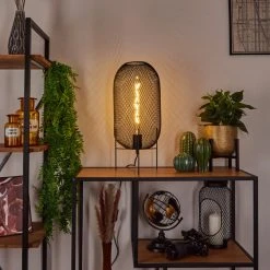 Hofstein Troujillo Tischleuchte Schwarz, 1-flammig -Günstiges Tischlampen Geschäft troujillo tischleuchte h3451809 6