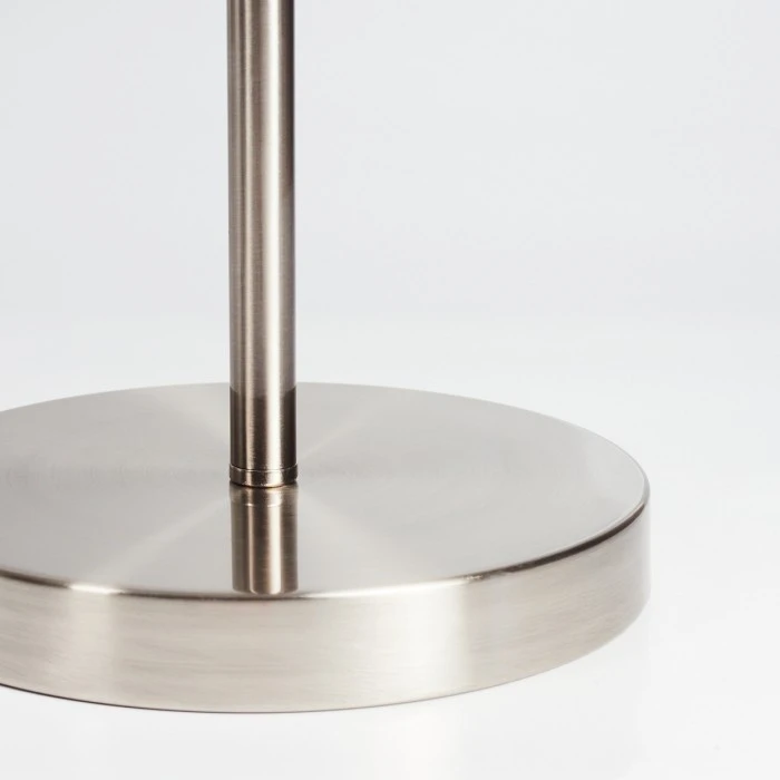 Hofstein Tveid Tischleuchte Nickel-Matt, 1-flammig 8 Hofstein Tveid Tischleuchte Nickel-Matt, 1-flammig – Bild 6