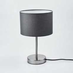 Hofstein Tveid Tischleuchte Nickel-Matt, 1-flammig 19 Hofstein Tveid Tischleuchte Nickel-Matt, 1-flammig -Günstiges Tischlampen Geschäft tveid tischleuchte h3567296 7