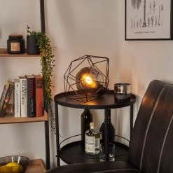 Hofstein Uarau Tischleuchte Schwarz, 1-flammig -Günstiges Tischlampen Geschäft uarau tischleuchte h3454725 8