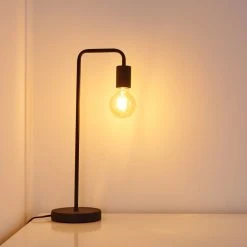 Hofstein Valocolla Tischleuchte Schwarz, 1-flammig -Günstiges Tischlampen Geschäft valocolla tischleuchte h3290248 do1 12