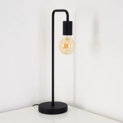 Hofstein Valocolla Tischleuchte Schwarz, 1-flammig -Günstiges Tischlampen Geschäft valocolla tischleuchte h3290248 do1 8