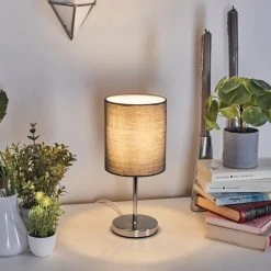 Hofstein Varmo Tischleuchte Chrom, 1-flammig -Günstiges Tischlampen Geschäft varmo tischleuchte h3569009 6