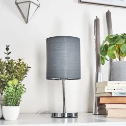 Hofstein Varmo Tischleuchte Chrom, 1-flammig -Günstiges Tischlampen Geschäft varmo tischleuchte h3569009 9