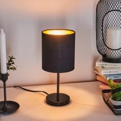 Hofstein Varmo Tischleuchte Schwarz, 1-flammig -Günstiges Tischlampen Geschäft varmo tischleuchte h3569047 6