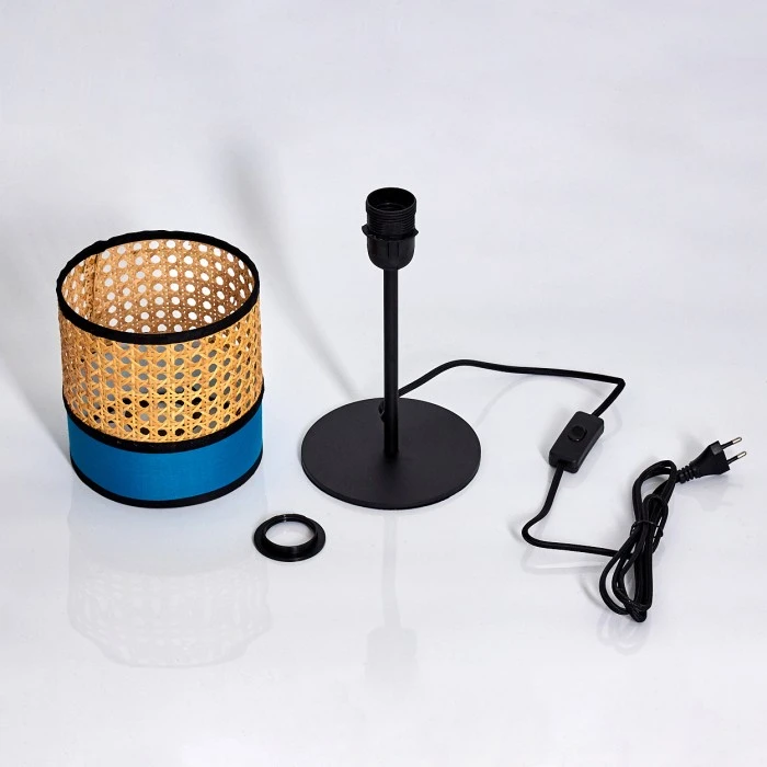 Hofstein Veenkloster Tischleuchte Schwarz, 1-flammig 7 Hofstein Veenkloster Tischleuchte Schwarz, 1-flammig – Bild 5